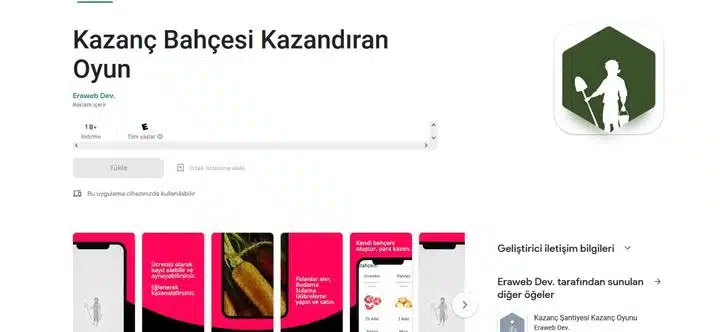 Kazanç Bahçesi- Para Kazandıran Oyunlar