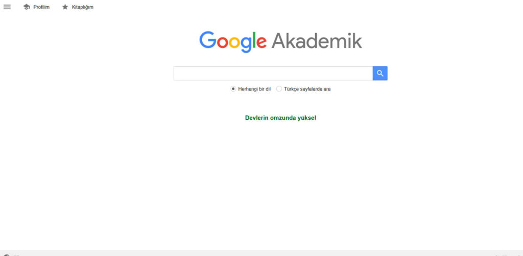 Google Akademik ’in Özellikleri ve Kullanıcı Dostu Tasarımı